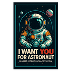 Astonaut recrutings poster