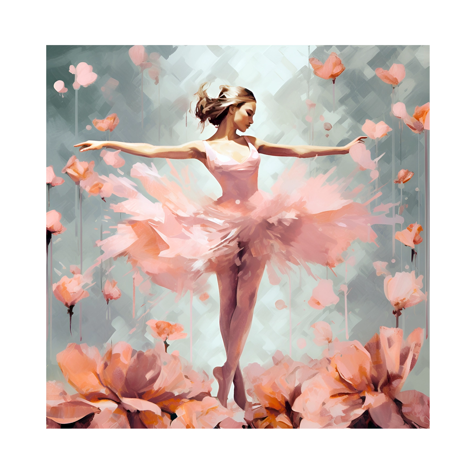 Ballerina spinning