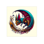 Bat-peacock