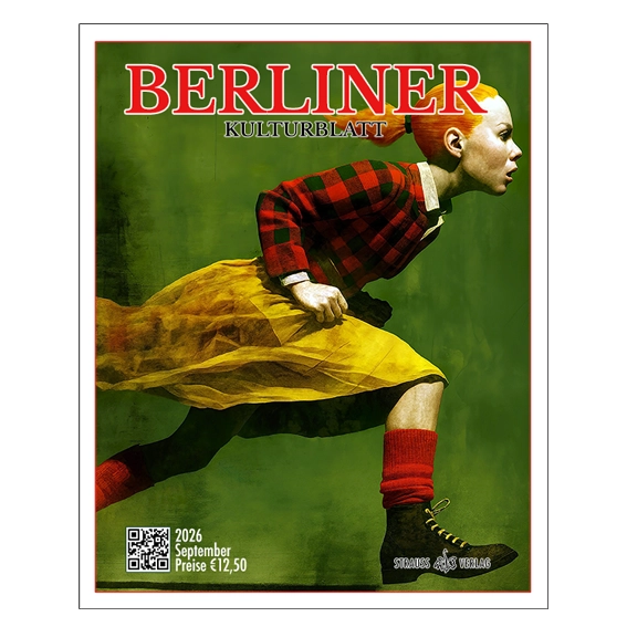 BERLINER KULTURBLATT: 2026-9 September