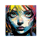 Close-up girl portrait