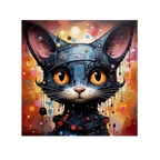 Colorful SF cat
