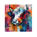 Colorful bull
