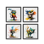 Colorfull cats