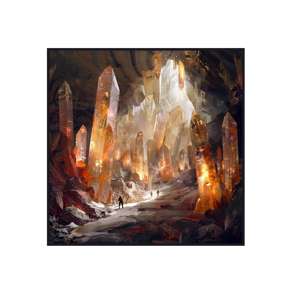 Discovery of the crystal cavern