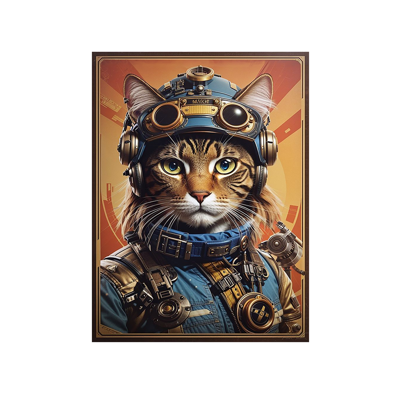 Dressed cat (Ai)