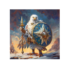 Eagle with shield