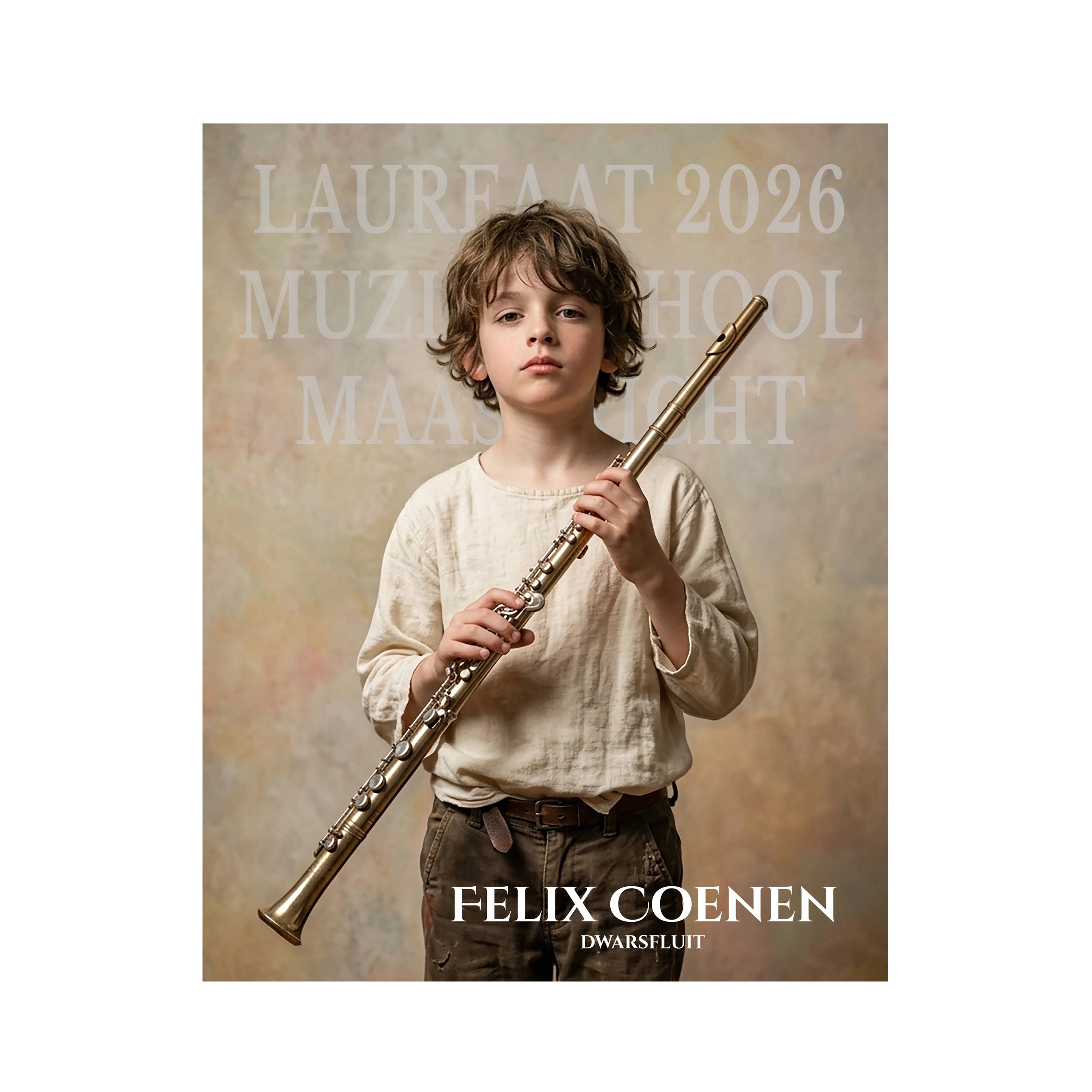 Felix Coenen – Laureaat Muziekschool Maastricht 2026