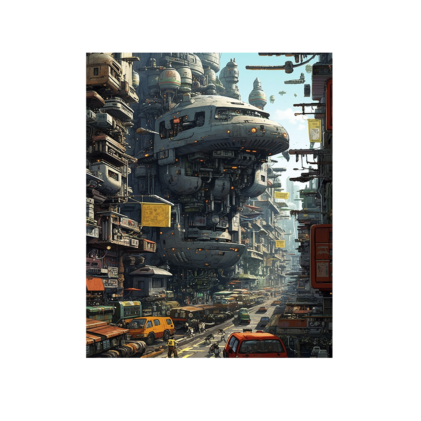 Futuristic city
