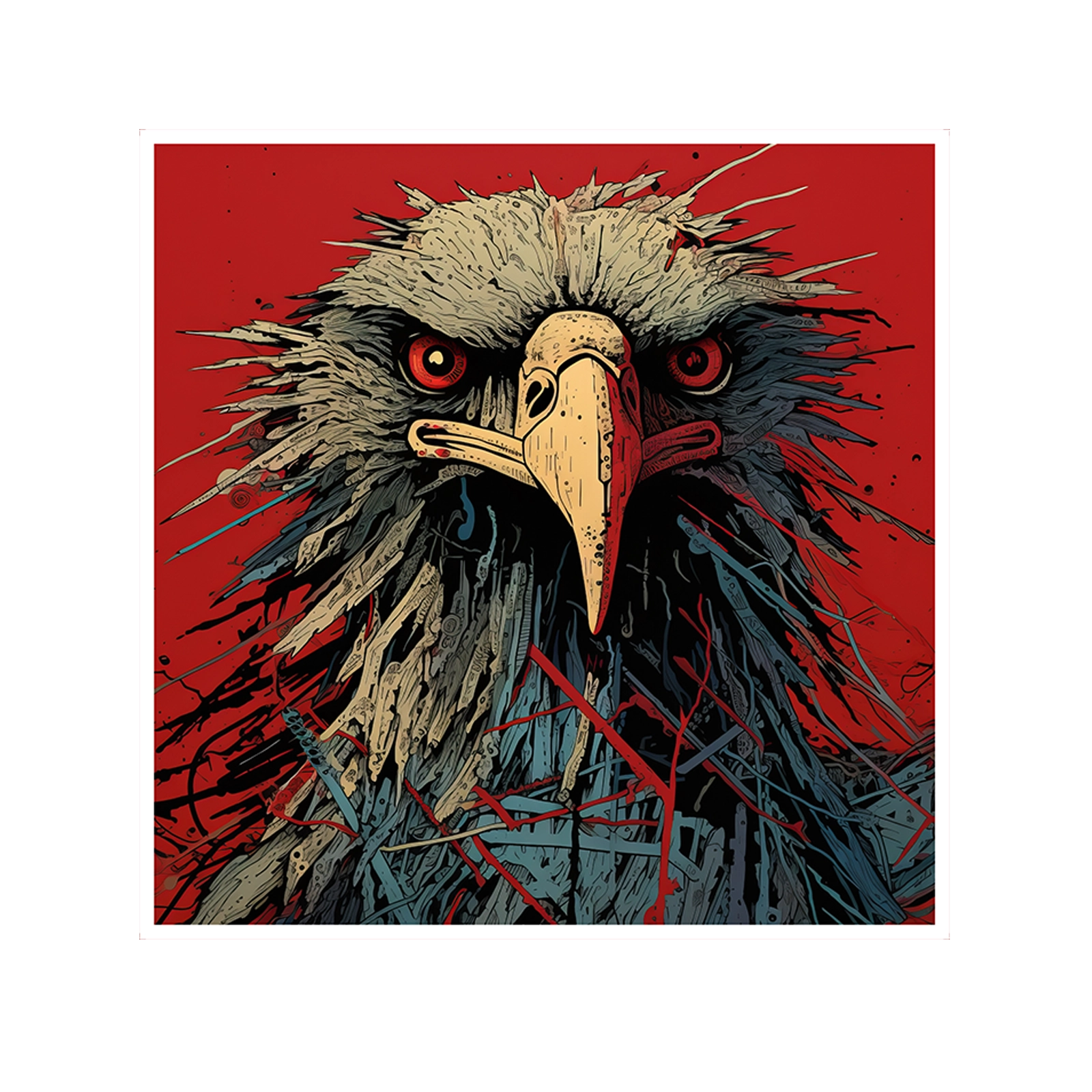 Gritty eagle