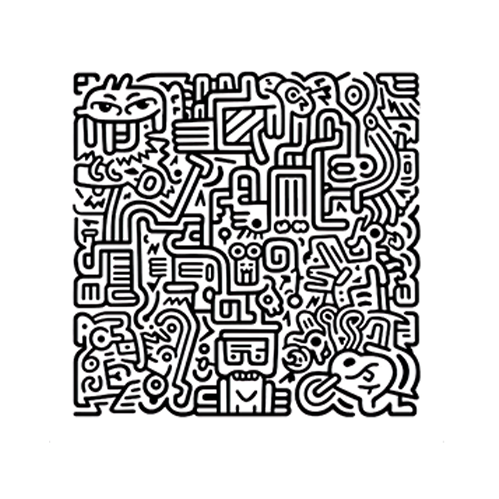 Haring-style image 2