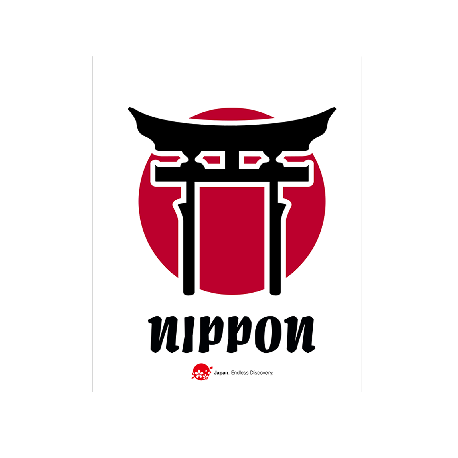 Japan: reisposter Torrii-poort