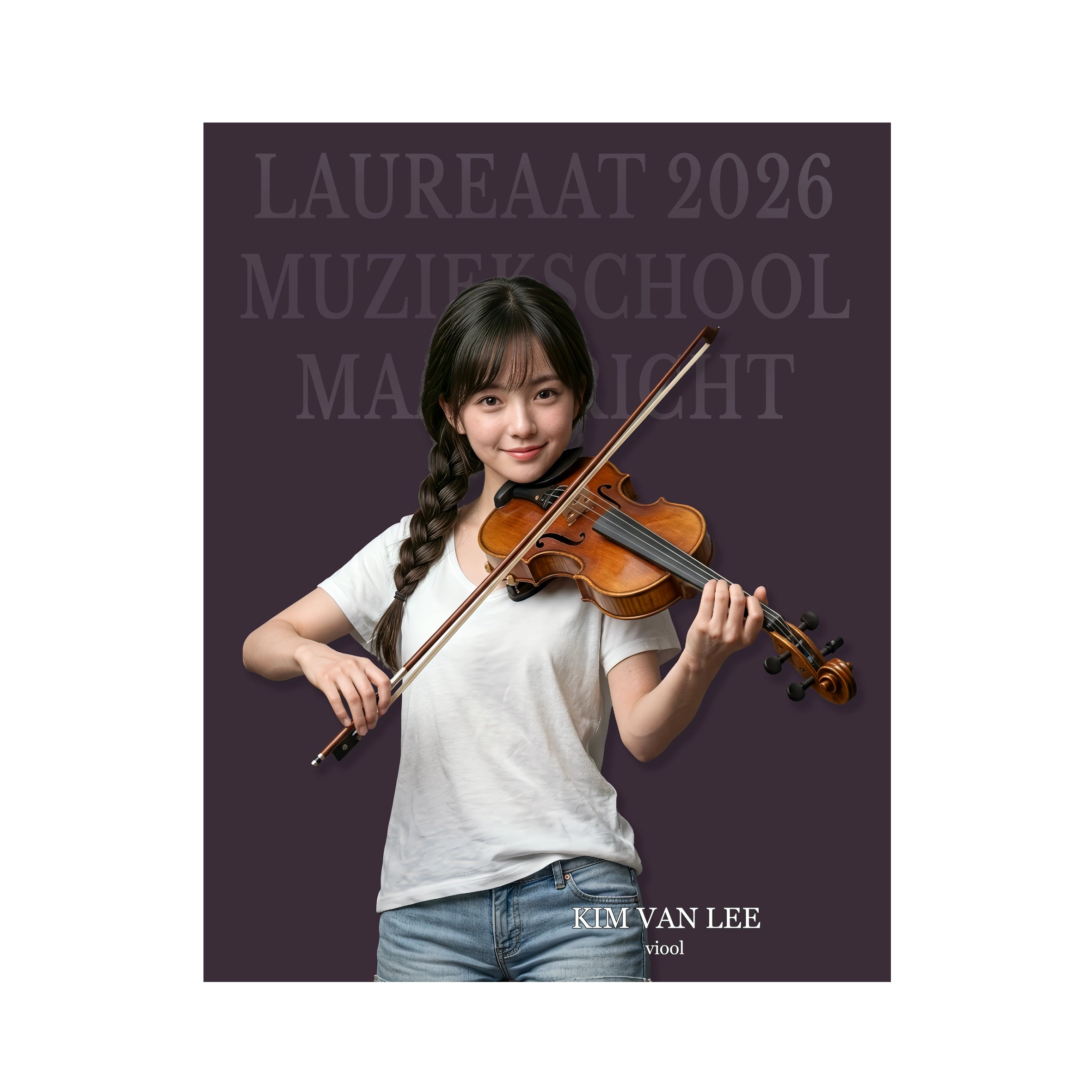 Kim van Lee, laureaat muziekschool 2026
