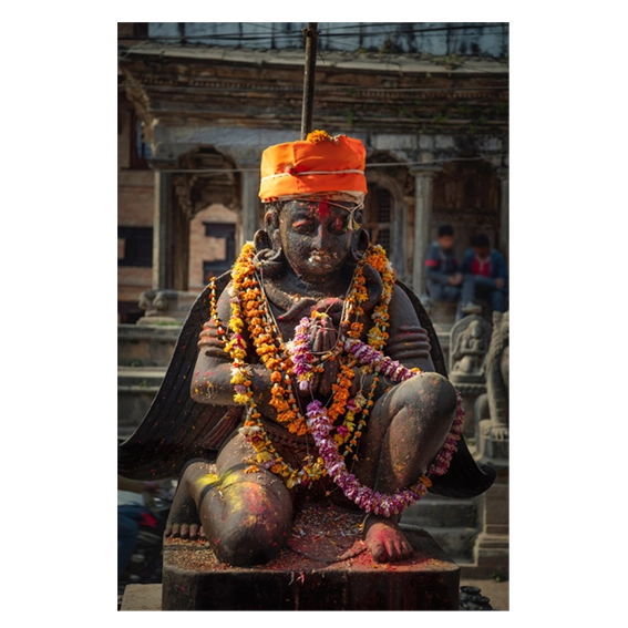 Scene in street of Kathmandu