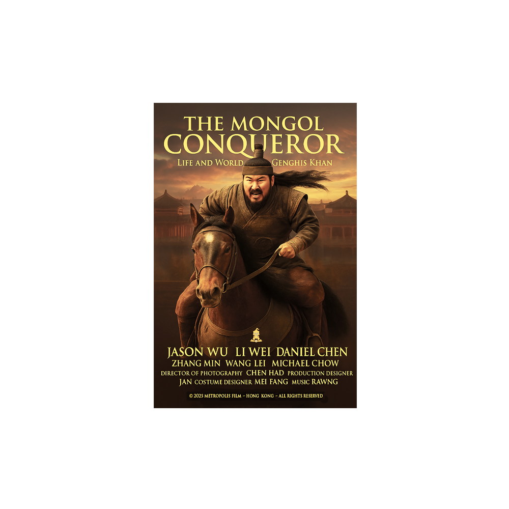 The Mongol Conqueror (filmaffiche)