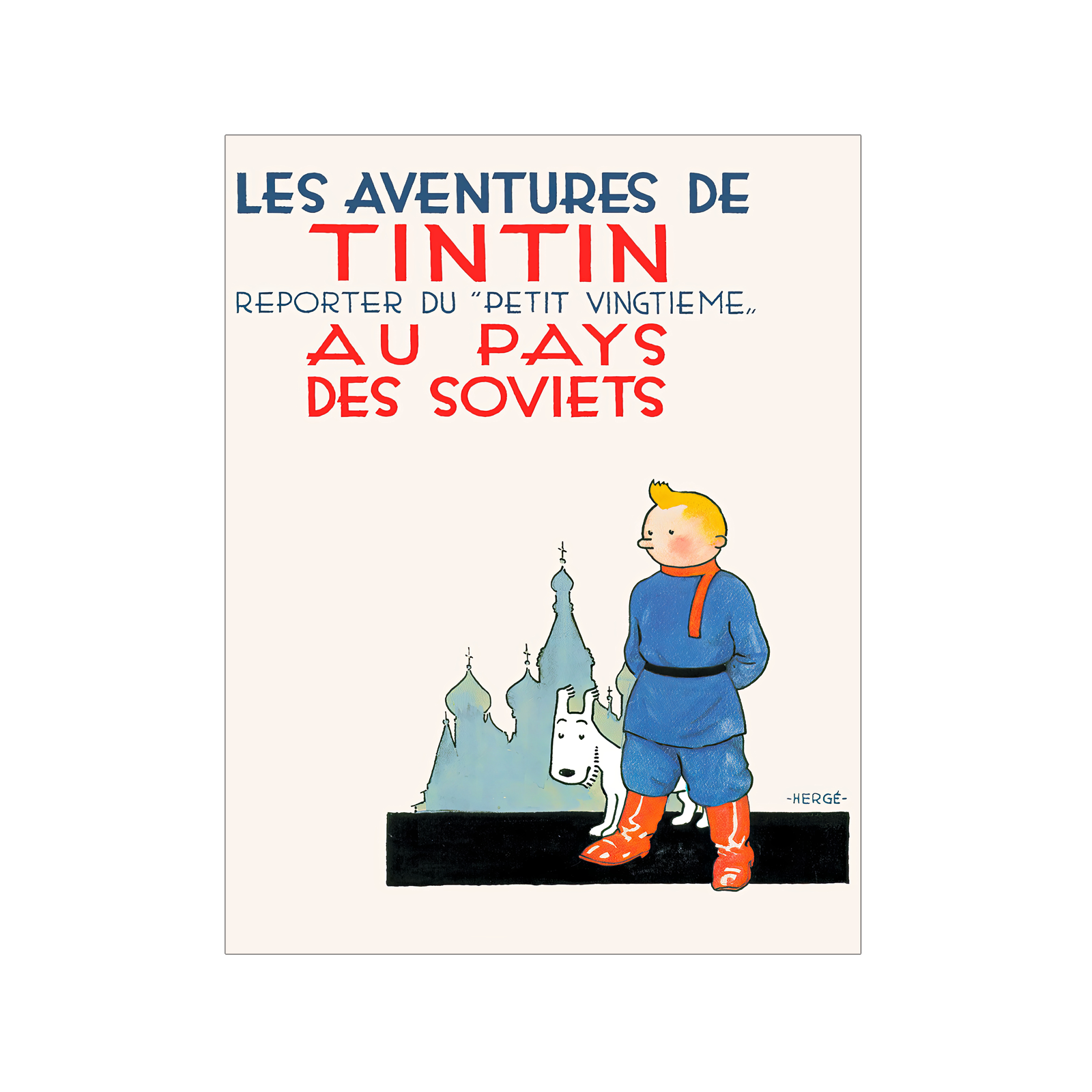 Tintin au pays des Soviets