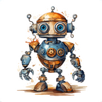 Steampunk robot -10
