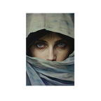 Woman with scarf