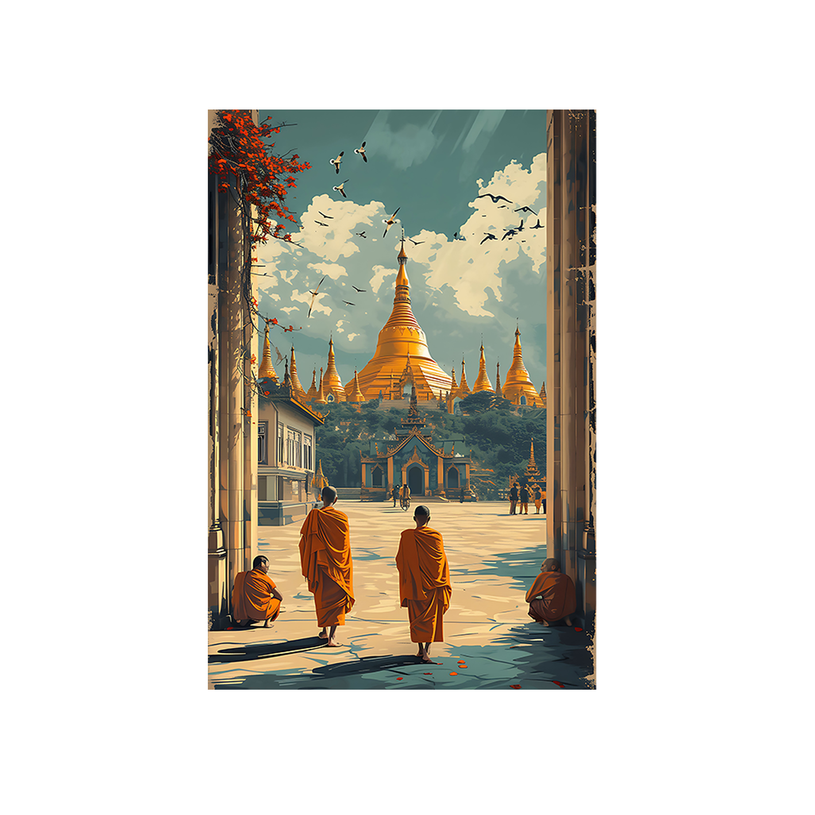 Yangoon - Schwedagon Pagoda