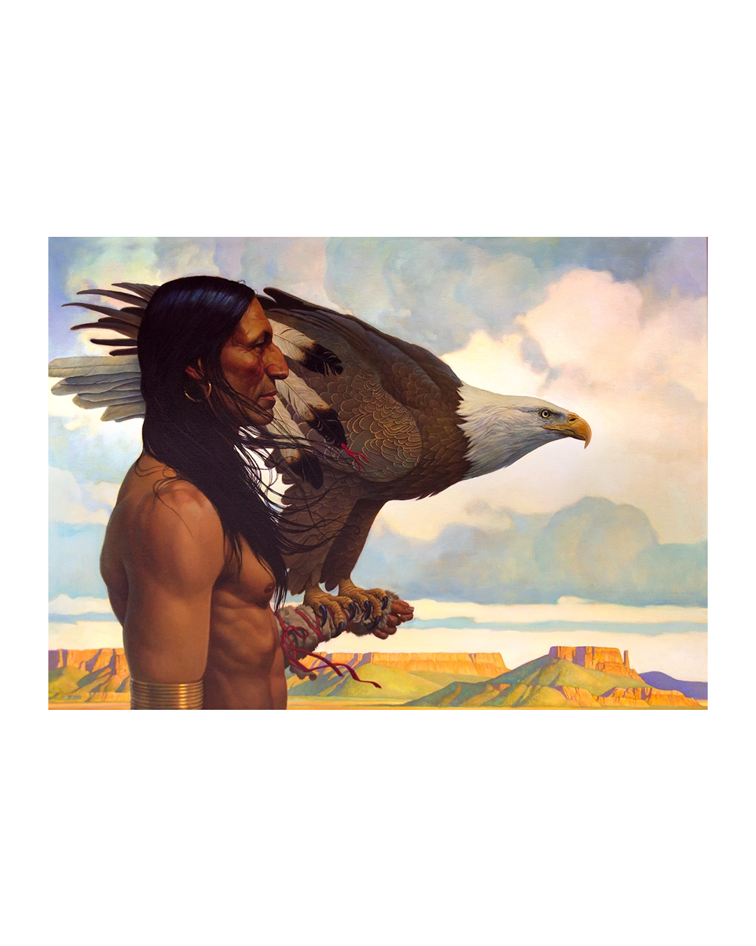 Blackshear brother with eagle