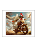 Motorcycle chicken