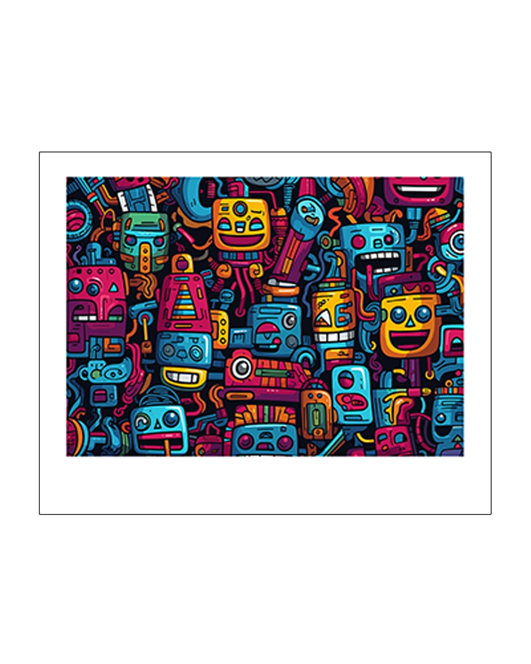 Robots doodle