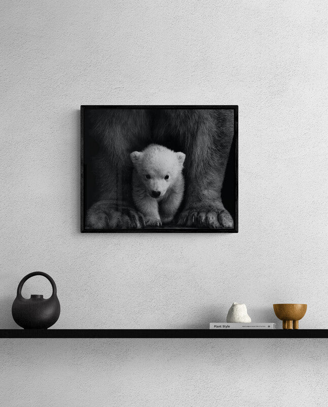 Polarbear with cub